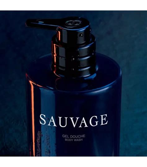 eau sauvage body wash